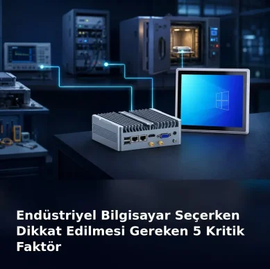 Endüstriyel Bilgisayar Seçerken Dikkat Edilmesi Gereken 5 Kritik Faktör